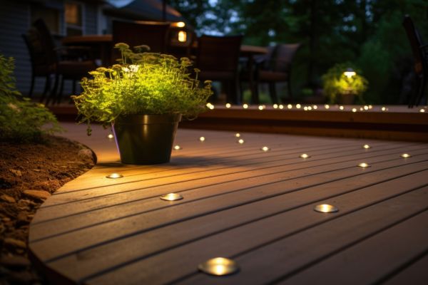 Ground Level Deck Construction in Owings Mills